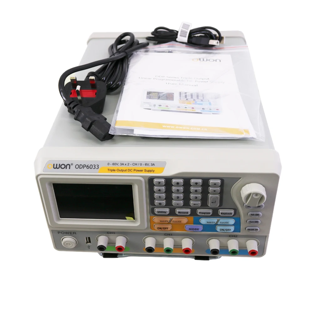 

OWON ODP6033 Programmable DC Power Supply 3-channel Power Supply
