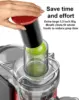 SiFENE Centrifugal Juicer Machine, Rapid 1000W Juice Extractor, Large 3.2'' Feed Chute for Whole Fruit & Veg Juicing, Red 2