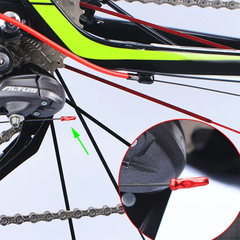 Bicycle Cable End Caps 10/50/100 Pcs Bike Brake Shifter Aluminum Inner Cable Tips Crimps Cycle Parts