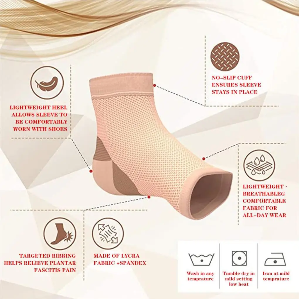 Ankle Brace Great Resilience Breathable Compression Sleeve Practical Joint Protector Workmanship Anti-Swelling Support Wrap