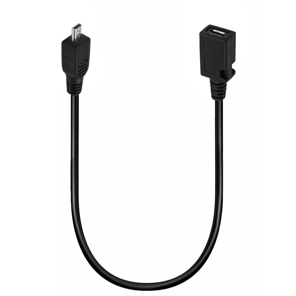 미니 USB 8 핀 남성 USB Type-C 3.1/미니 5P/마이크로 5 핀 여성 데이터 동기화 전원 공급 장치 디지털 카메라 어댑터 케이블 코드