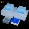 20/25/81/100 Sockets Plastic Test Tube Holder Centrifuge Tube Rack Box With Cover Centrifugal Tube Support Laboratory Supplies 1