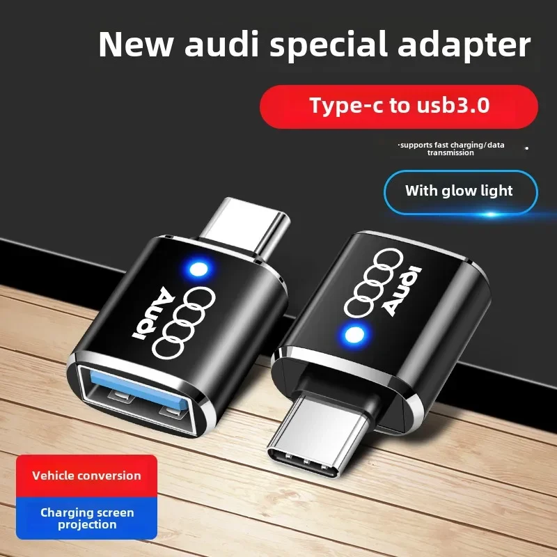 Audi USB-C charging adapter