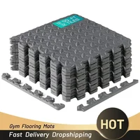 4~20Pcs Puzzle Fitness Mat, Eva Interlocking Foam Floor Tiles for Home Gym, Home Gym Equipment Mat, Non-Slip Floor Mat for Kids 1
