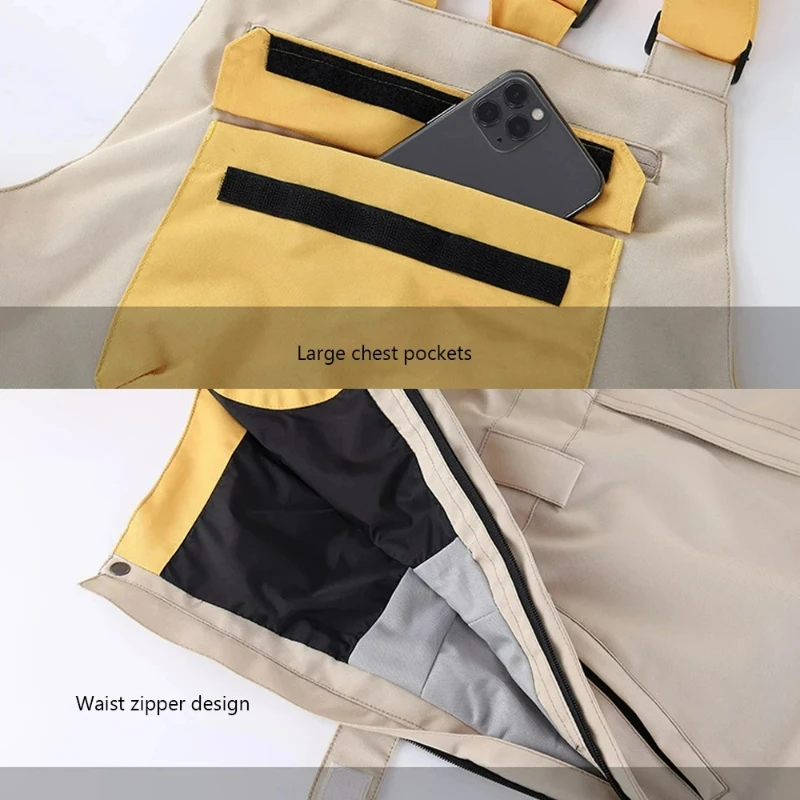 Ski Strap Pants Windproof Waterproof Women Snow Trousers Outdoor Snowboard Pants Winter Men Overalls New Sports Jumpsuits