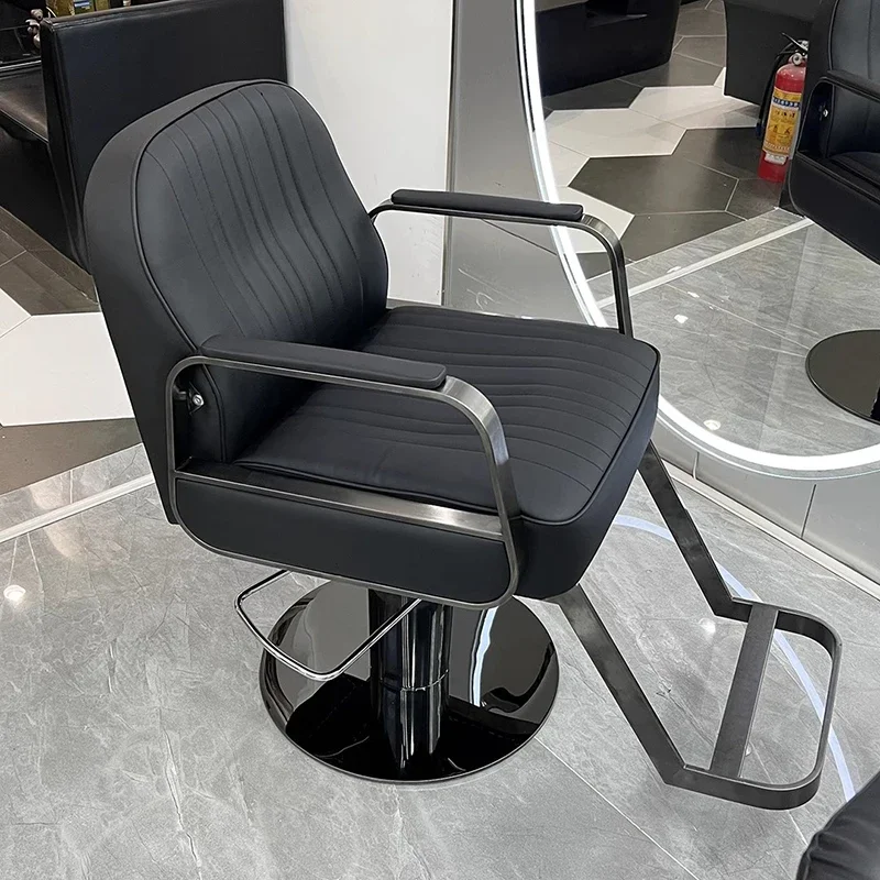 Swivel Beauty Barber Chairs Dressing Stylist Spinning Reclining Barber Chairs Spa Adjustable Taburetes De Bar Furniture WJ25XP swivel adjustable barber chairs stylist spinning spa barber chairs arm beauty tabouret coiffeusev commercial furniture wj25xp