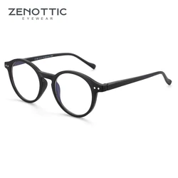 ZENOTTIC Anti-Glare Blue Light Blocking Reading Glasses - +300 (01 Black Frame)