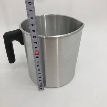 Aluminium Candle Making Pitcher Ergonomic Handle Portable Wax Melting Cup Home Candle Making Supplies 1