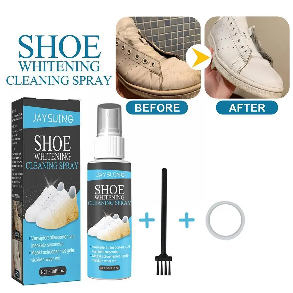 30ml White Shoes Cleaning Gel Easy To Use Foam Whitening Shoe Remove