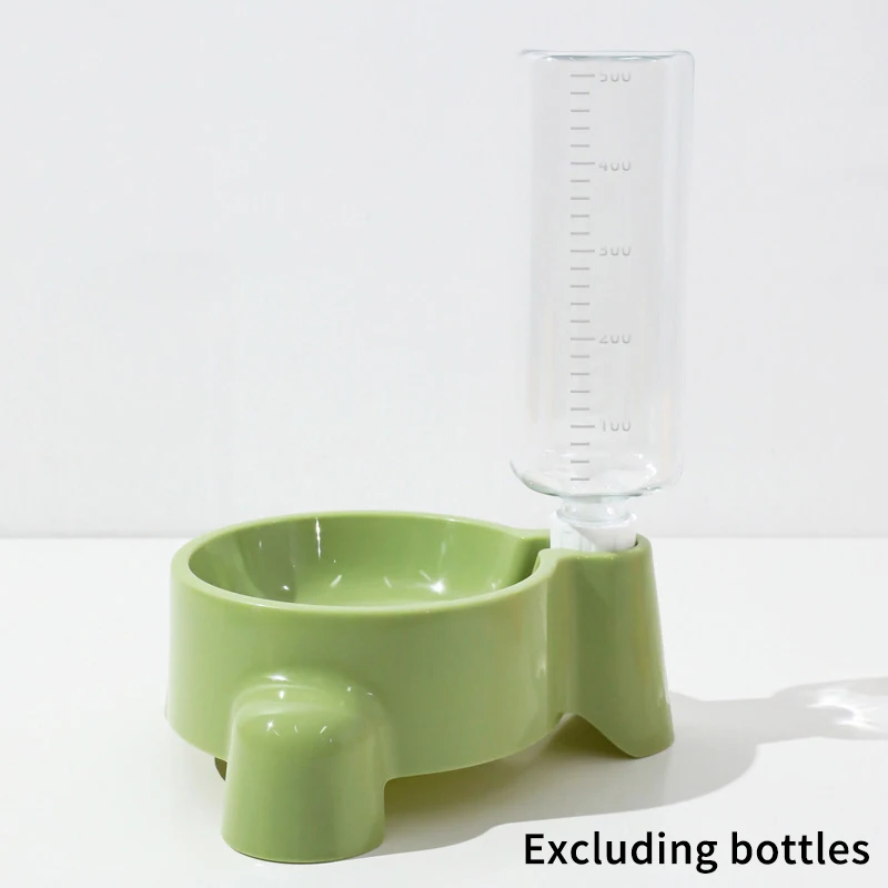 Pet Su Şişesi Otomatik Su Besleme Tek Kase Tabanı İçme Suyu Yavru Kedi suluk Dağıtıcı Pet Malzemeleri