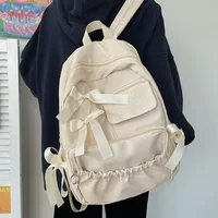 Fashion Backpack Canvas Women Backpack Anti-theft Shoulder Bags New School Bag for Teenager Girls School Backapck Female 1