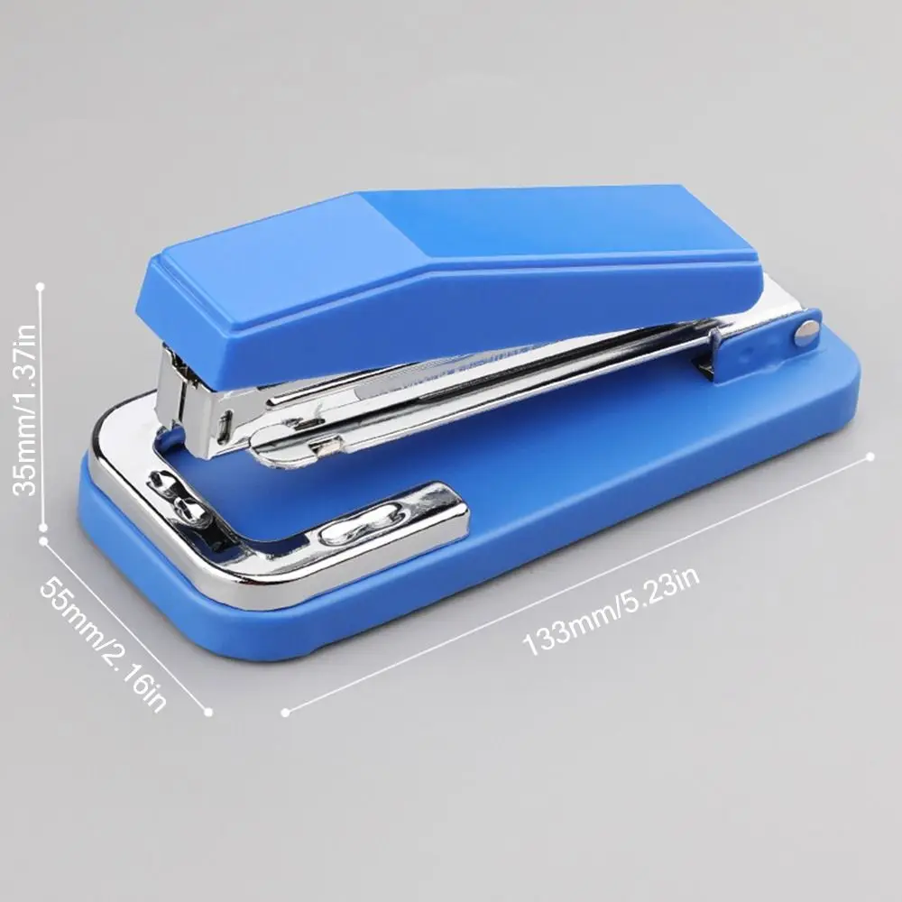 360 Rotatable Metal Heavy Duty Stapler Standard Long Stapler Stapling Use Staples Office Bookbinding Supplies Manual Binding images - 6