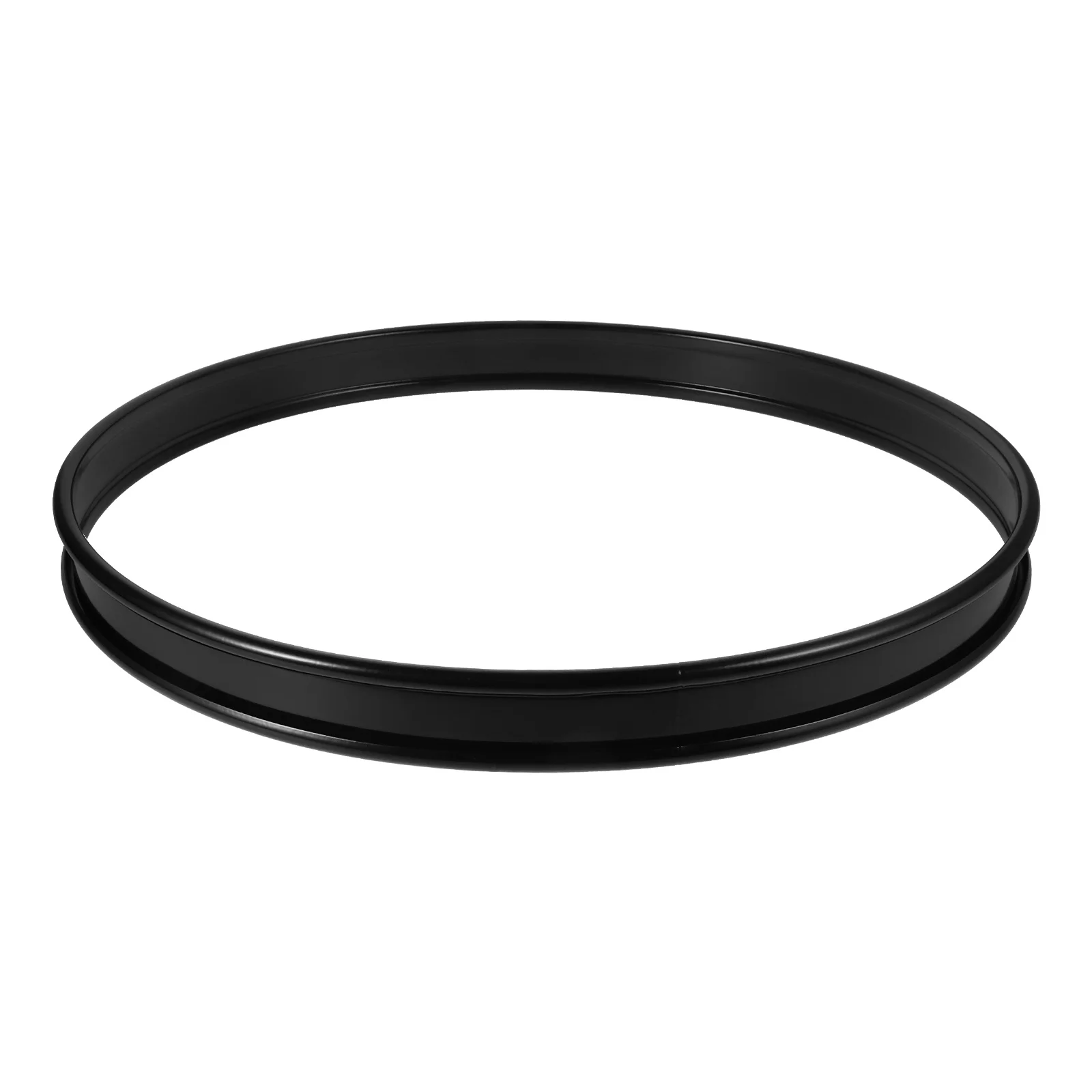 16 Inch Drum Hoop Metal Bass Drum Rim Replacement Snare Accessories Mellophone Percussion Instrument Part Lug