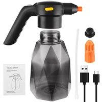 Bouteille pulvérisatrice électrique 2L, pulvérisateur à batterie rechargeable, arroseur électrique portatif, atomiseur d'eau à pulvérisation unique 1