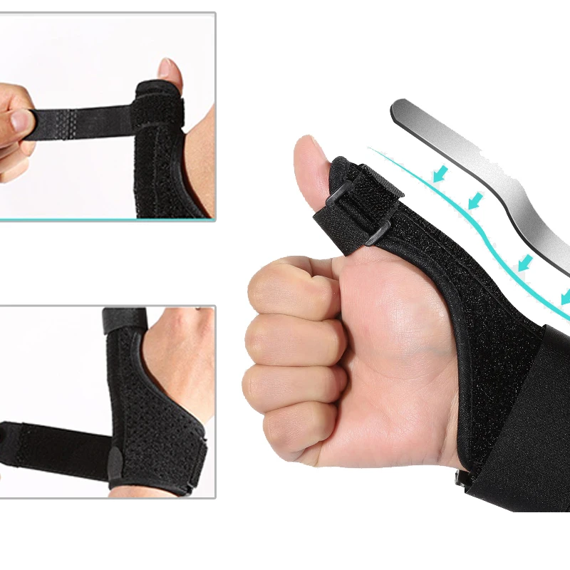 Support réglable pour poignet, pouce et main, 1 pièce, attelle de protection,  manchon de protection pour les doigts - AliExpress