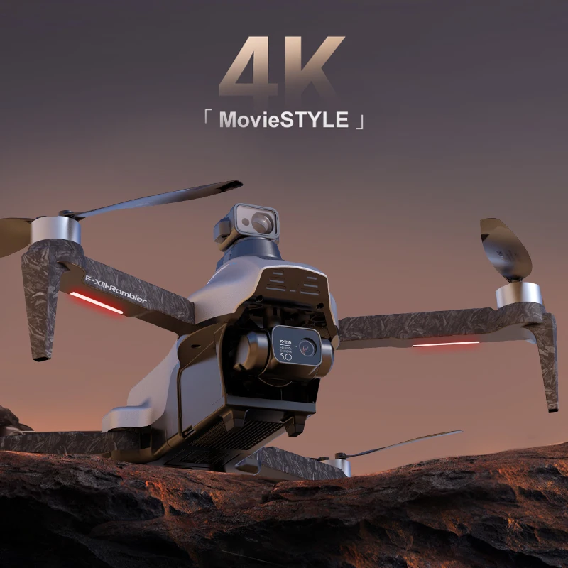 

4DRC F13 Professional Drone 4K HD Camera 3 Axis Gimbal Eis Anti Shake GPS 3KM Repeater Brushless Motor Quadcopter RC Toys
