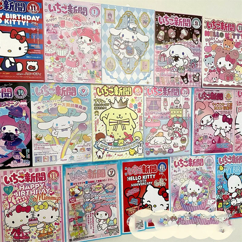 Cartoon Sanrio Paper Poster Hello Kitty Big Wall Poster Kawaii Melody  Kuromi Cinnamoroll Wall Paper Sticker Girls Bedroom Decor - Wall Stickers -  AliExpress