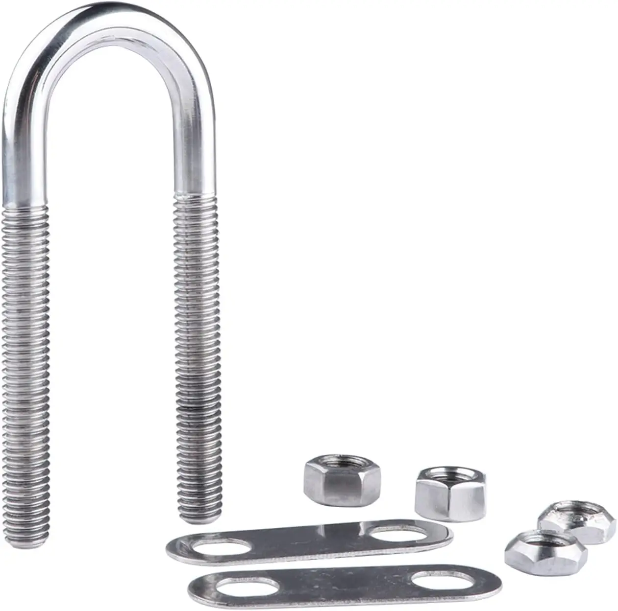 Marine Grade 316 Stainless Steel Stern and Bow Eye Tie-Down U-Bolt
