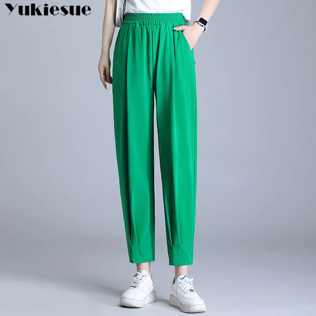 Rouser Suits High Waisted Pants Women Fashion Office Capris