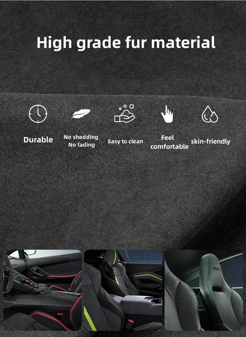 For DS SPIRIT DS3 DS4 DS4S DS5 DS 5LS DS6 DS7Fur Leather Car Seats Slit Storage Box Increased Storage Space Seat Org