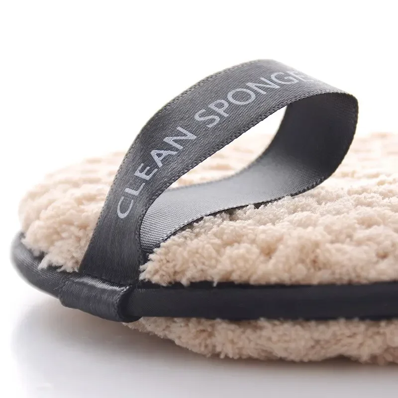 Sponge Skin 4PCS Makeup Towel Cleaning Care Tool Makeup Remover and Faci Makeup Remover Microfiber Cotton Pad Cosmetics Washable