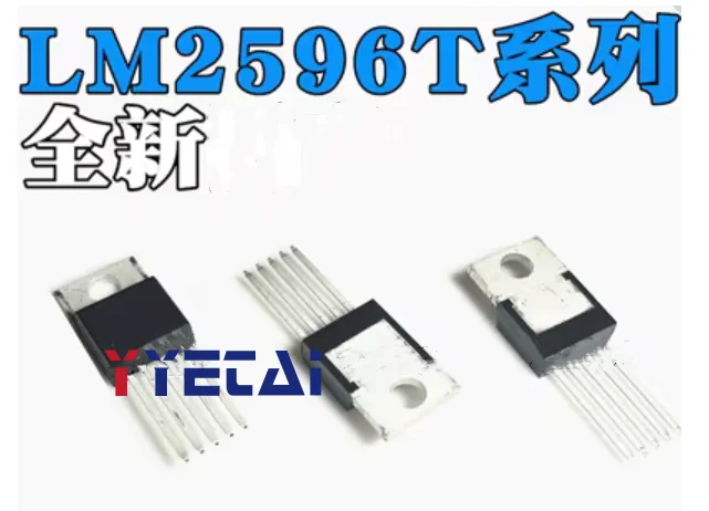 10 Pz Lm2596 10 Pz Lm2596T-5.0V/3.3V/12V/Adj In Linea To-220-5 Regolatore Di Tensione E Chip Regolatore Di Tensione