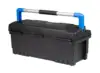 NEW 26" Toolbox, Resin Tool Storage and Organization, Black with Blue Accents 4
