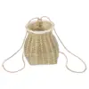 Bamboo Basket Snack Picnic Wicker Baskets Large Mini Manual Handmade Backpack Rattan 1