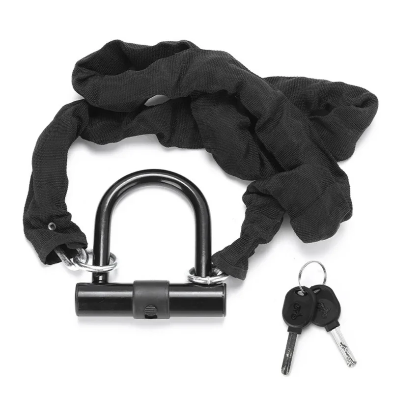 

High Security Bike Shackle Lock Heavy Duty Anti Theft Bicycles Lock with Cable Mountain Bike Accessories Durable