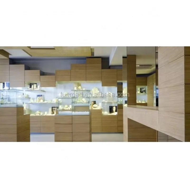 Custom. 고급 모던 탑 LED 스트립 디자인, 나무 유리 쇼케이스, 쥬얼리 디스플레이, 상점용 캐비닛