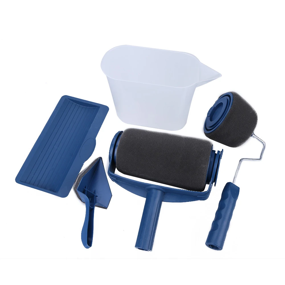 5pcs/set Multifunctional Paint Roller Brush Room Wall Painting DIY Tools