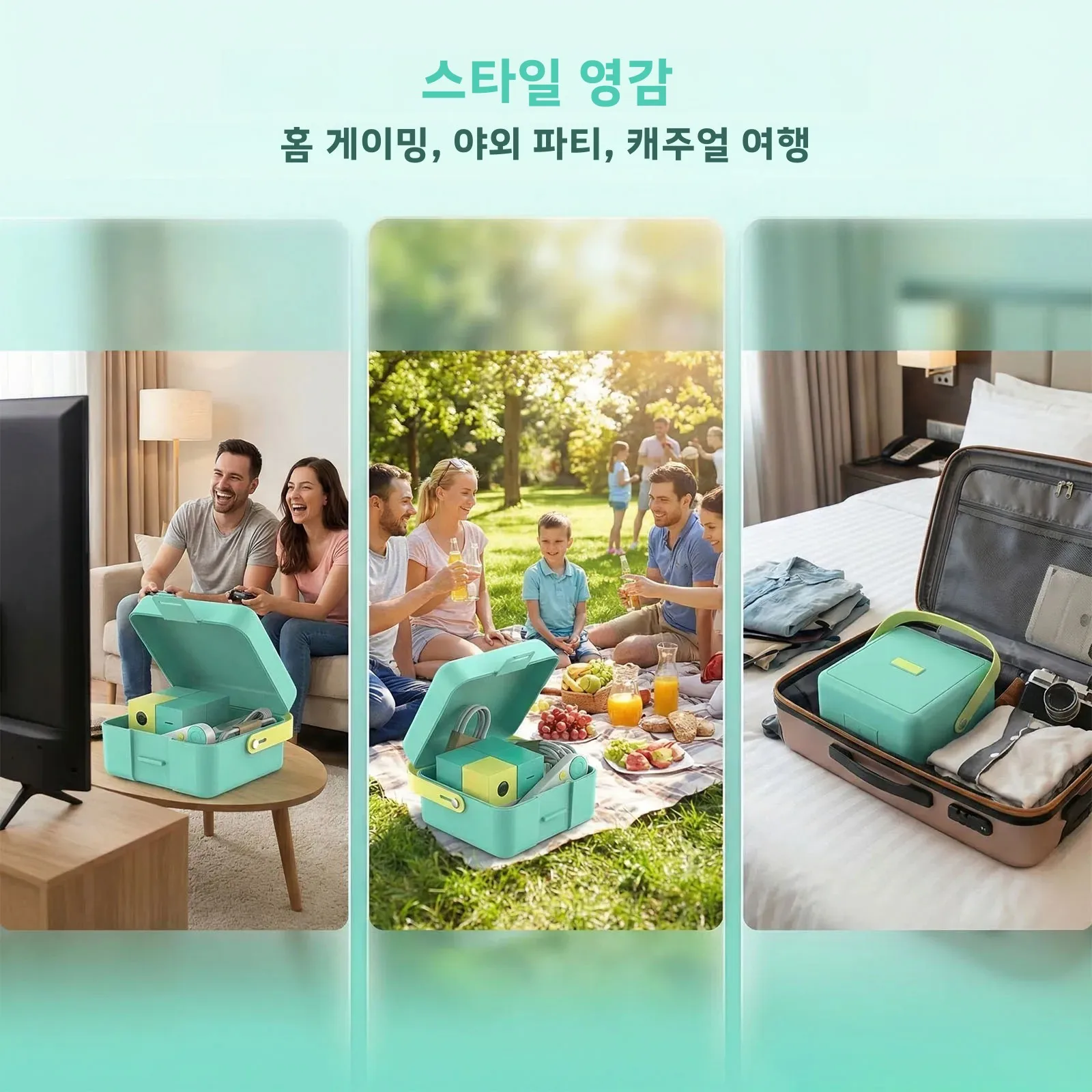 Nex Playground 게임 시스템용 보관 케이스, Nex Playground 액세서리용 ABS 충격 방지 방진 휴대용 하드 캐링 박스