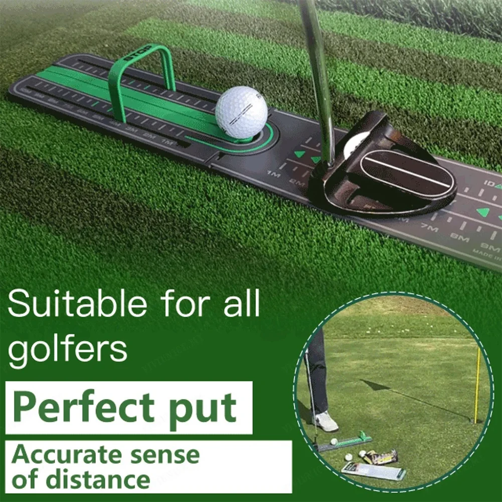 

Golf Precision Distance Putting Drill Golf Putting Green Mat Putting Practice Pad Mini Training Putter Aids Golf Accessories