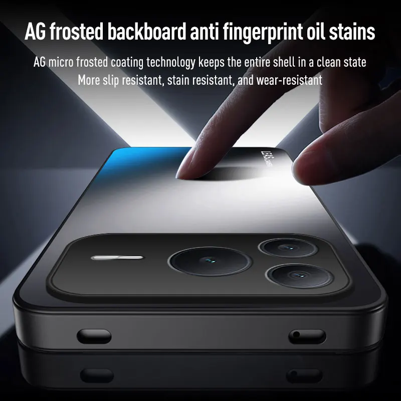 Durable Anti-Shock Matte Armor Phone Case - Frosted Rugged Design