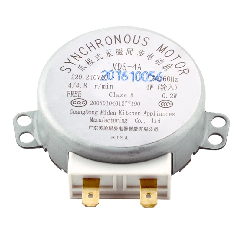 

AC 220-240V Microwave Oven Synchronous Motor Turntable Motor For Midea MDS-4A Microwave Oven Accessories New Dropship