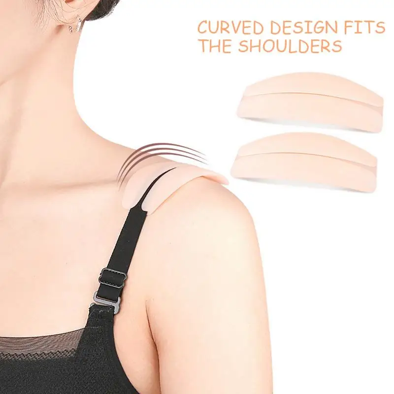 Shoulder Pads For Women Silicone Bra Strap Cushion Holder Non-Slip Protectors Pad Bra Strap Cushion Holder For Party Women