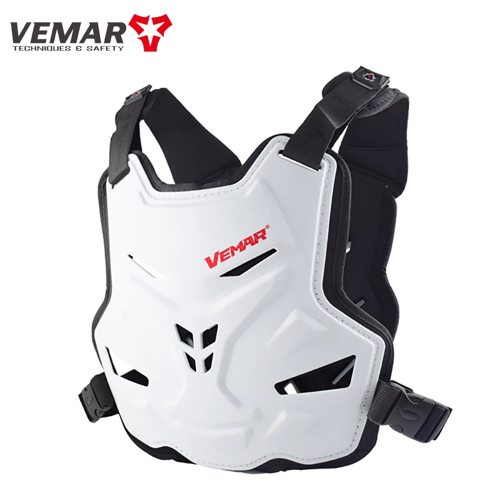Vemar Motorcycle Body Armor Motor Riding Chest Protector Motocross Off-Road Racing Vest Hard Shell Bike Motorbike Body Protector