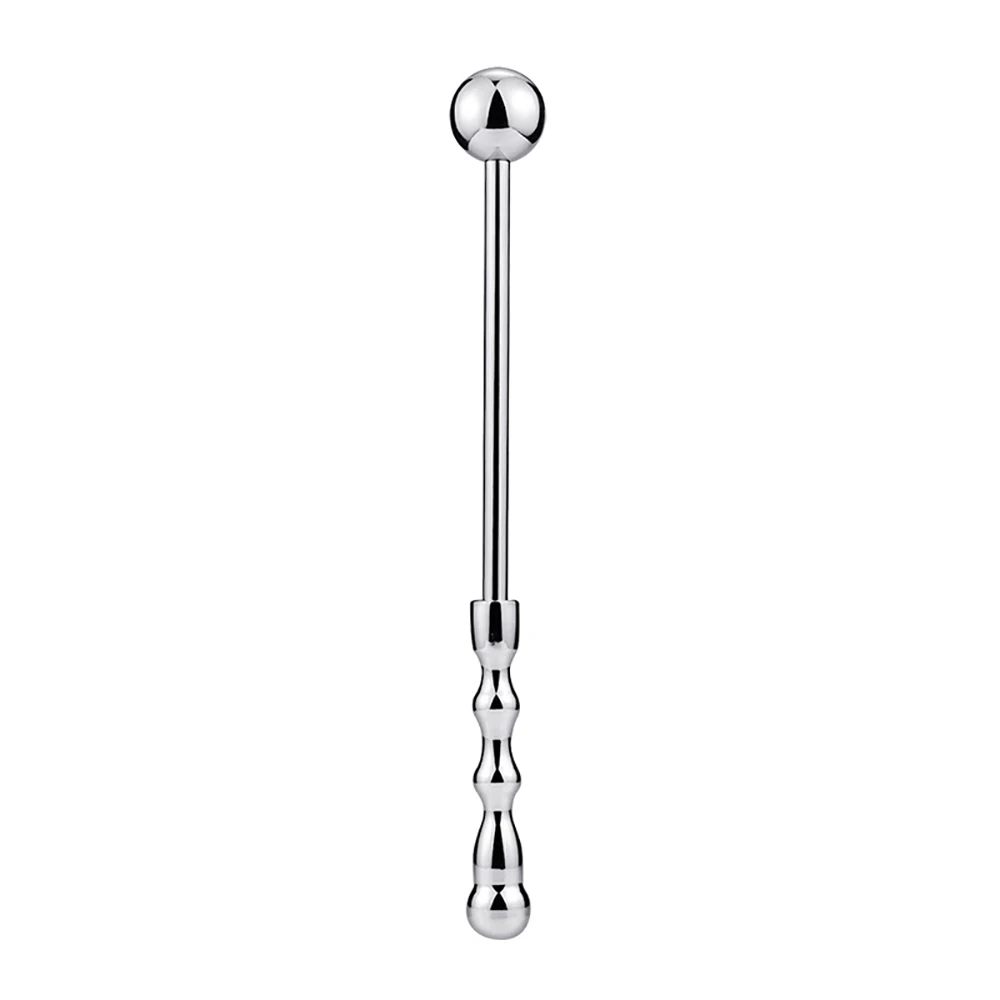 Sextoy Male Stainless Steel Anal Plug Butt Beads G Spot Wand Male Prostate Massage Stick Double Dildo  S_voghion.com