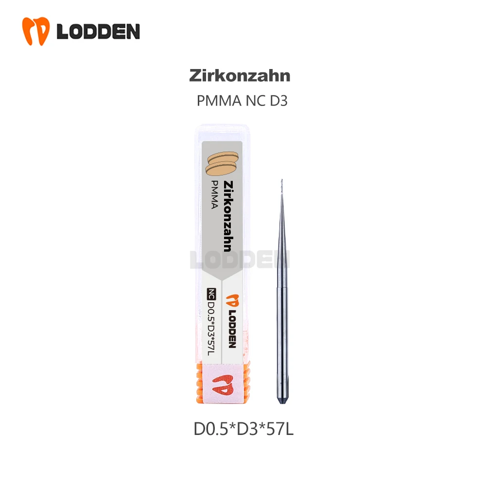 Zirkonzahn M5 Zahnbohrer Fräsen für Zirkonoxid PMMA D3*57L Dentallabor Schleifen Diamant DC NC Beschichtung CAD CAM Fräsen Bohrer – Detail 11