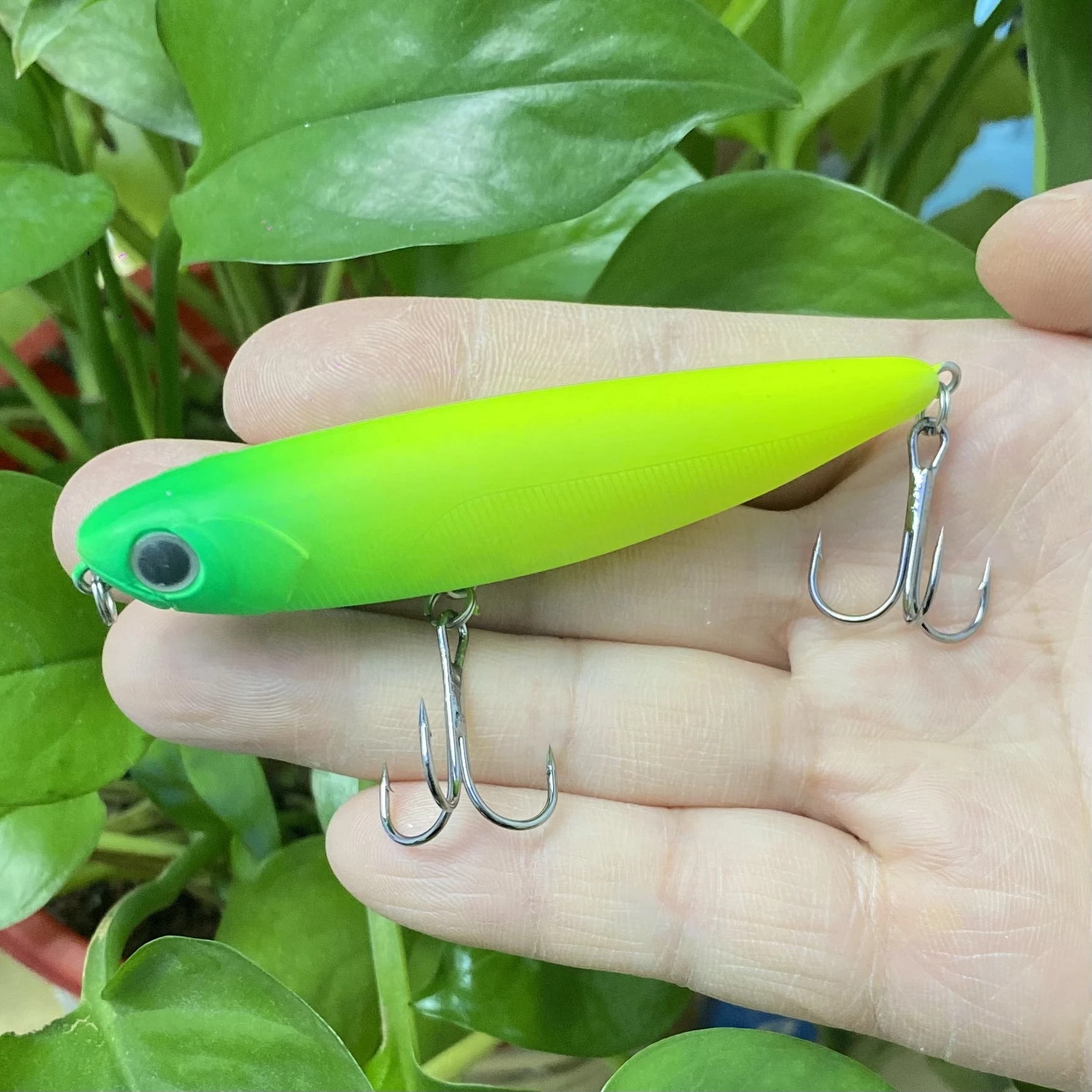 Lot De 5 Leurres Durs Bravefishmen - Crayon 8 Cm 9 G - Pour Bar, Brochet, Perche - Mer Et Rivière