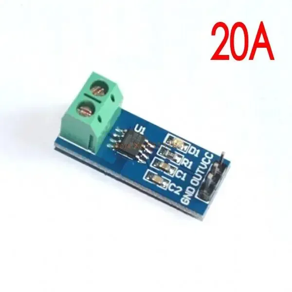 새로운 20A 홀 전류 센서 모듈 ACS712 모델 20A는 모든 종류의 전자 부품과 거래합니다.