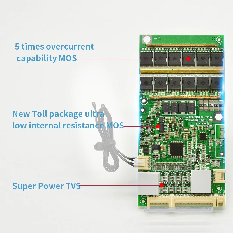JBD 스마트 Lifepo4 리튬 이온 BMS, Uart 내장 BT 리튬, 6S, 8S, 12S, 13S, 14S, 16S, 20S, 21S, 22S, 40A, 50A, 60A, 80A, 100A, 24V, 