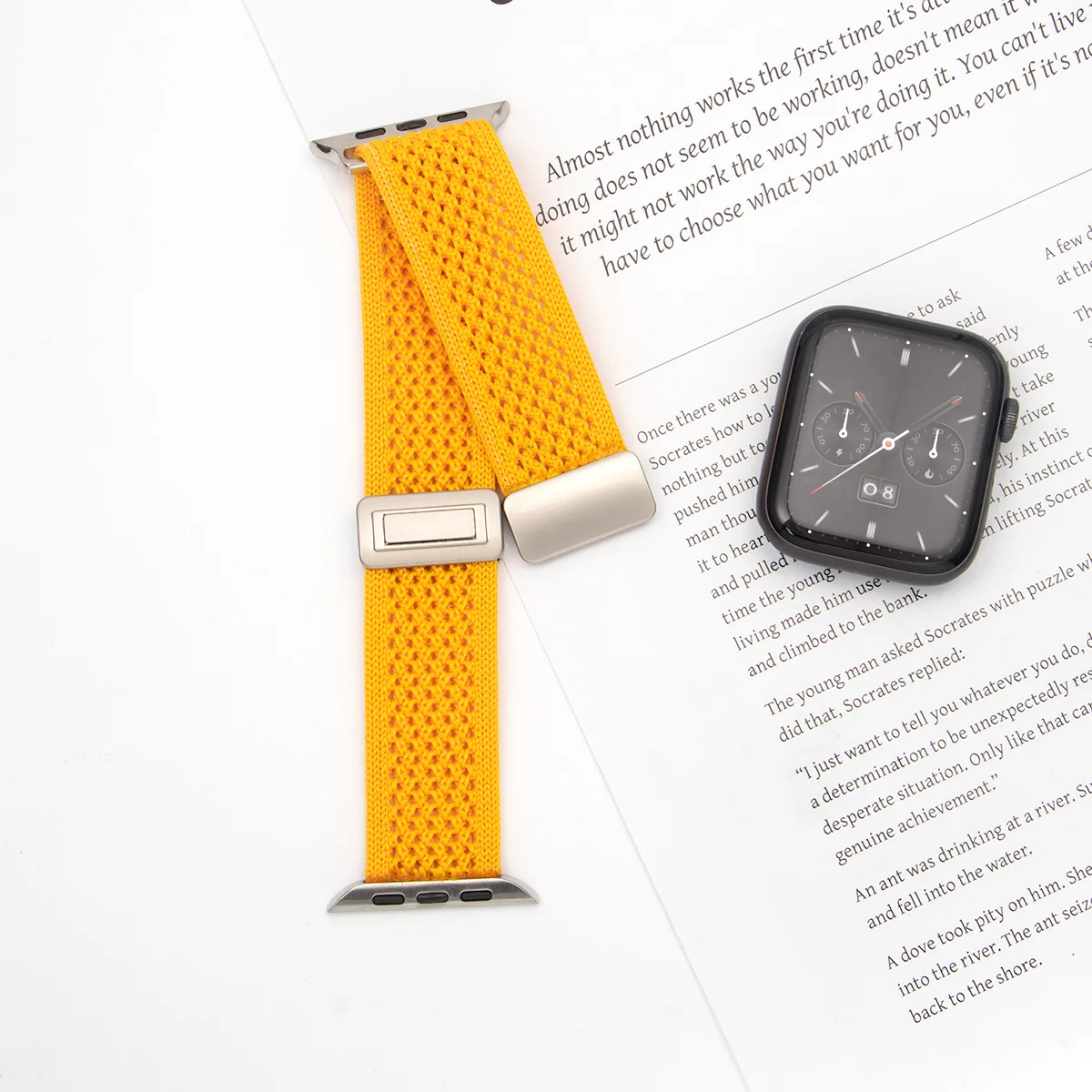Braided Loop Nylon Strap for Smartwatch - Durable and Stylish Replacement Bracelet Band