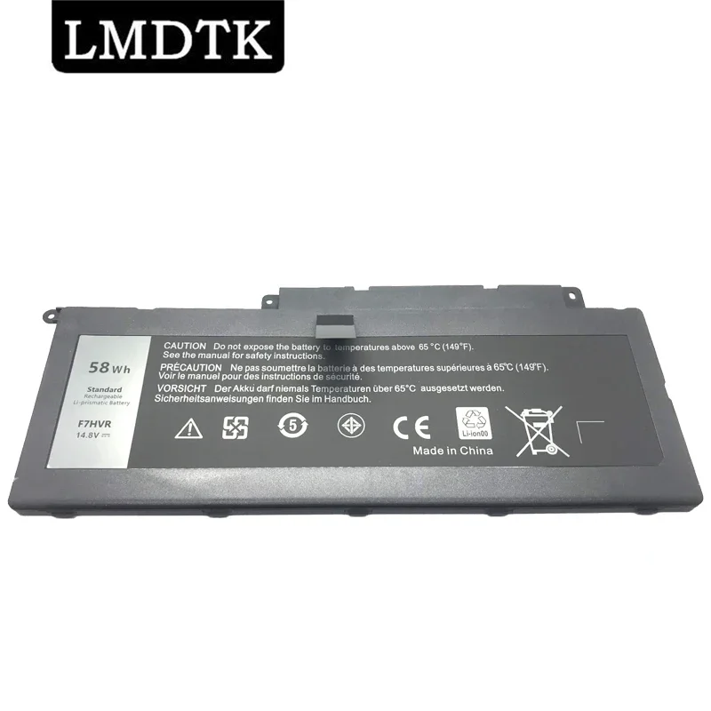 

LMDTK Genuine New F7HVR Laptop Battery For Dell Inspiron 15 7537 17 7737 2CP9F 89JW7 9HRXJ 58Wh