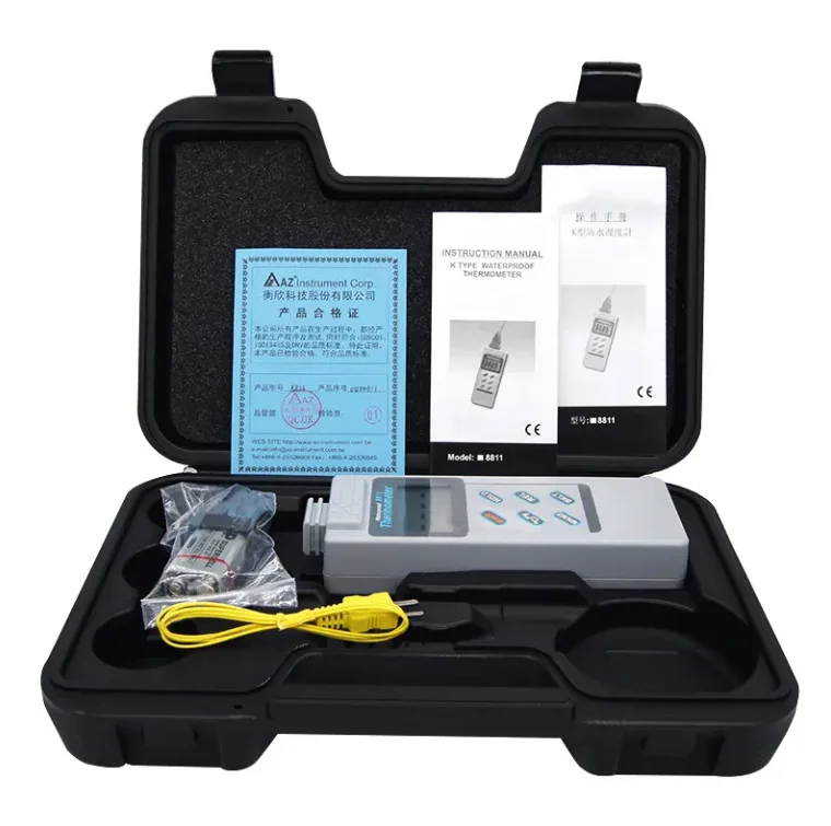

factory outlet AZ8811 New Handheld K-type thermometer waterproof thermometer digital display thermometer