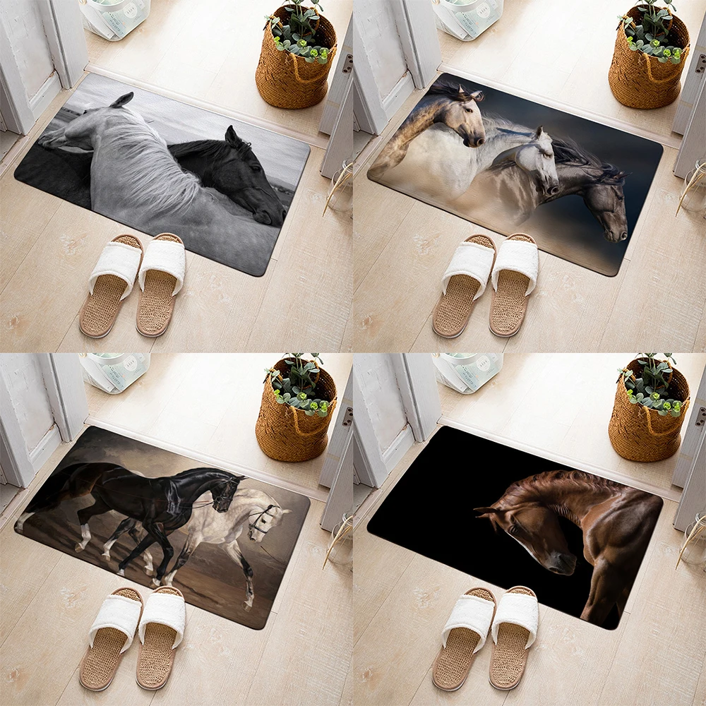 

Rug Living Room Bedroom Bathroom Mat Home Decor Corridor Balcony Non-slip Door alfombra