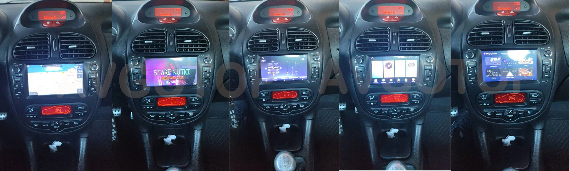 Autoradio CarPlay Android 12.0 Peugeot 206 ⇒ Player Top ®
