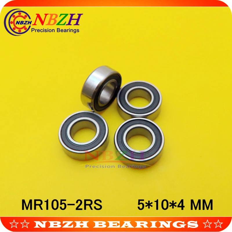 Deep Groove Ball Bearings MR105 MR105ZZ MR105RS MR105-2Z SMR105ZZ SMR105-2RS ZZ RS RZ 2RZ 5 X 10 X 4mm