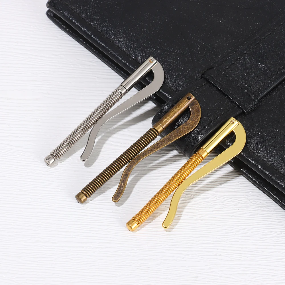 Simple Metal Money Clip Bifold Spring Clamp Unique Design Bar Wallet Replace Parts Cash Holder Portable Wallet Durable Clips
