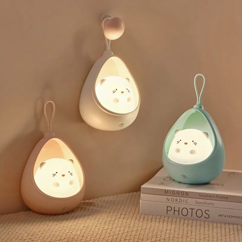 

Lamp Smart Led Human Body Small Induction Night Lamp USB Cabinet Aisle Bedside Wardrobe Induction Lamp